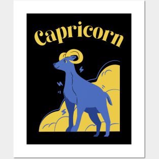 Capricorn Zodiac Sign Horoscope Astrology Posters and Art